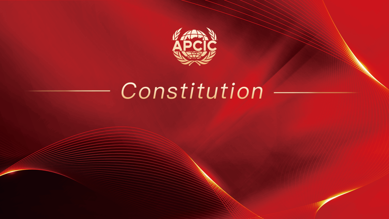 Constitution of the Asia-Pacific Commerce and Industry Confederation (APCIC)