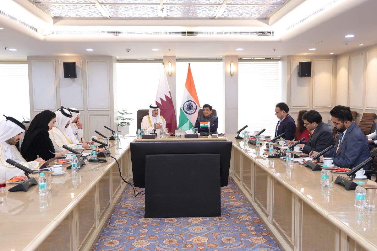 State of Qatar Delegation, Led by Minister of State for Foreign Trade, Participates in The CII Partnership Summit 2024” in India