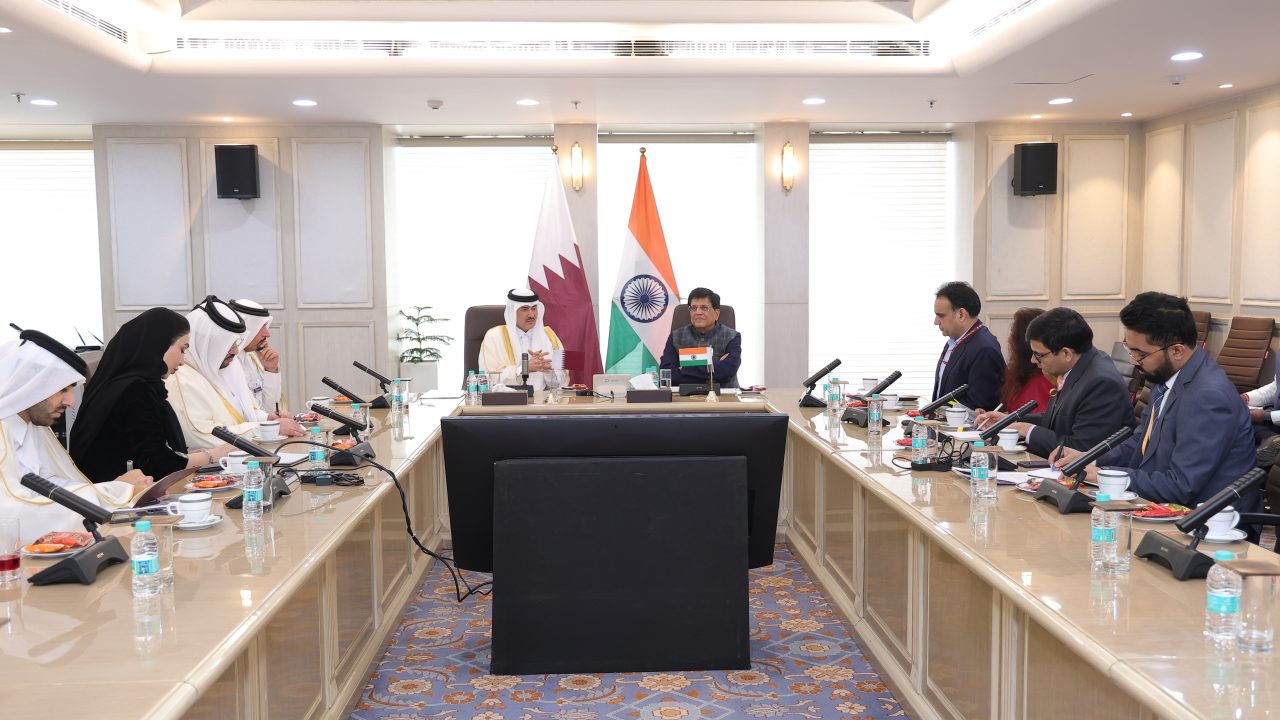 State of Qatar Delegation, Led by Minister of State for Foreign Trade, Participates in The CII Partnership Summit 2024” in India